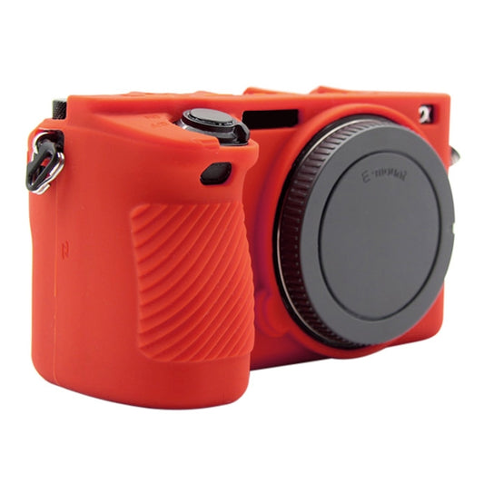 PULUZ Soft Silicone Protective Case for Sony ILCE-6500(Red) by PULUZ