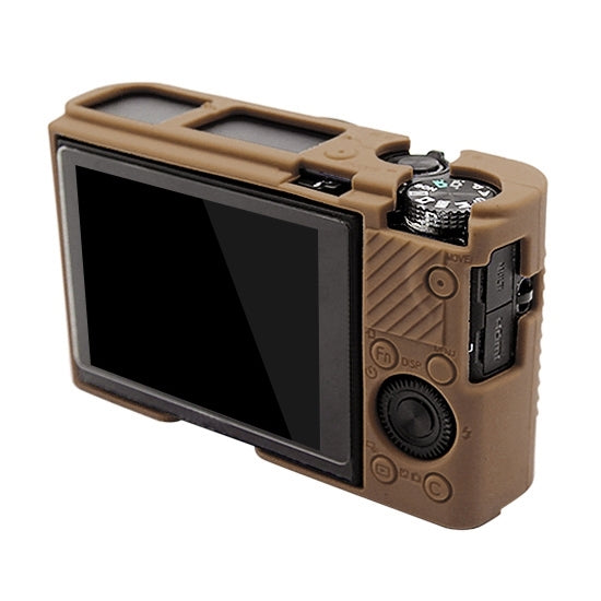 PULUZ Soft Silicone Protective Case for Sony RX100 III / IV / V(Coffee) by PULUZ