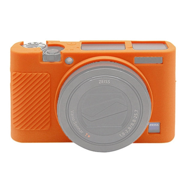 PULUZ Soft Silicone Protective Case for Sony RX100 III / IV / V(Orange) by PULUZ