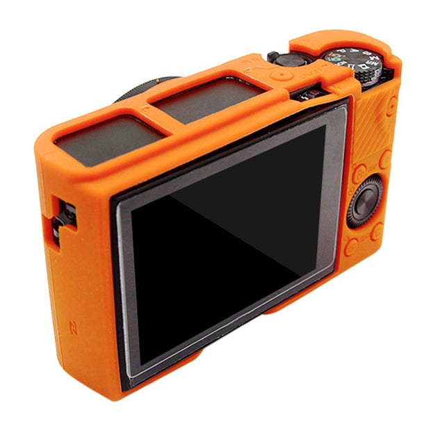 PULUZ Soft Silicone Protective Case for Sony RX100 III / IV / V(Orange) by PULUZ