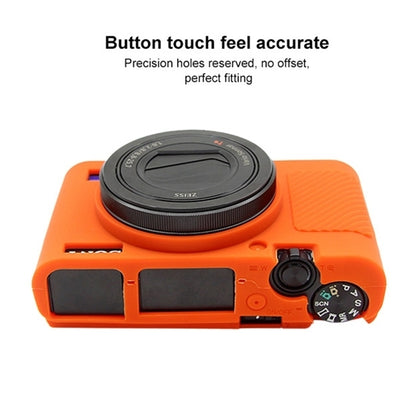 PULUZ Soft Silicone Protective Case for Sony RX100 III / IV / V(Orange) by PULUZ
