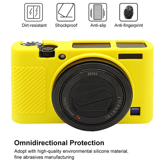 PULUZ Soft Silicone Protective Case for Sony RX100 III / IV / V(Yellow) by PULUZ