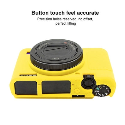 PULUZ Soft Silicone Protective Case for Sony RX100 III / IV / V(Yellow) by PULUZ