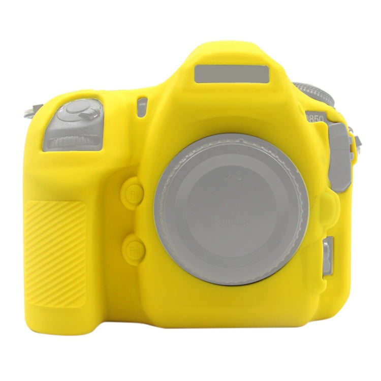PULUZ Soft Silicone Protective Case for Nikon D850(Yellow) by PULUZ