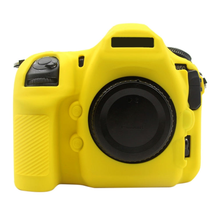 PULUZ Soft Silicone Protective Case for Nikon D850(Yellow) by PULUZ