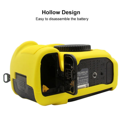 PULUZ Soft Silicone Protective Case for Nikon D850(Yellow) by PULUZ