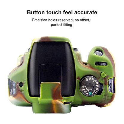 PULUZ Soft Silicone Protective Case for Canon EOS 1300D / 1500D(Camouflage) by PULUZ