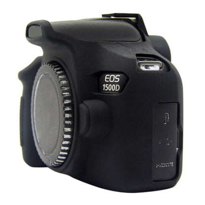 PULUZ Soft Silicone Protective Case for Canon EOS 1300D / 1500D(Black) by PULUZ