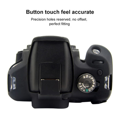 PULUZ Soft Silicone Protective Case for Canon EOS 1300D / 1500D(Black) by PULUZ
