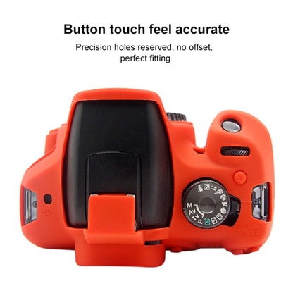 PULUZ Soft Silicone Protective Case for Canon EOS 1300D / 1500D(Red) by PULUZ