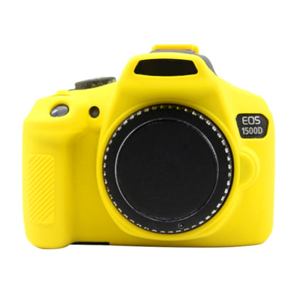 PULUZ Soft Silicone Protective Case for Canon EOS 1300D / 1500D(Yellow) by PULUZ