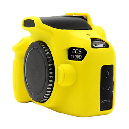 PULUZ Soft Silicone Protective Case for Canon EOS 1300D / 1500D(Yellow) by PULUZ