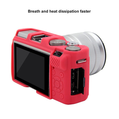 PULUZ Soft Silicone Protective Case for FUJIFILM X-A3 / X-A10(Rose Red) by PULUZ