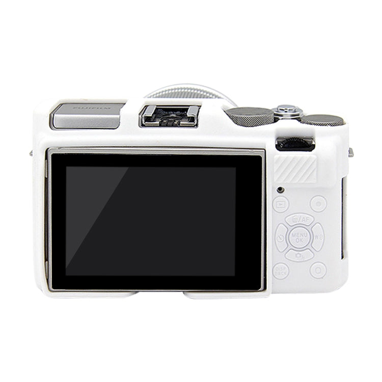 PULUZ Soft Silicone Protective Case for FUJIFILM X-A3 / X-A10(White) by PULUZ