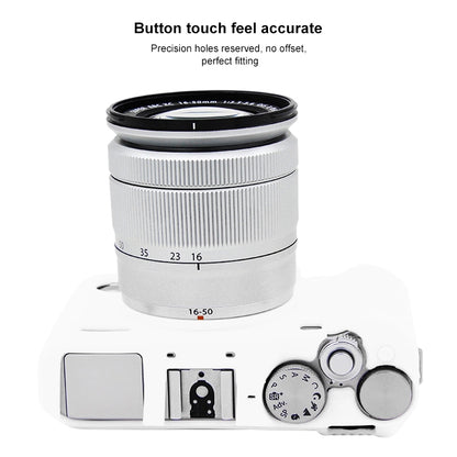 PULUZ Soft Silicone Protective Case for FUJIFILM X-A3 / X-A10(White) by PULUZ