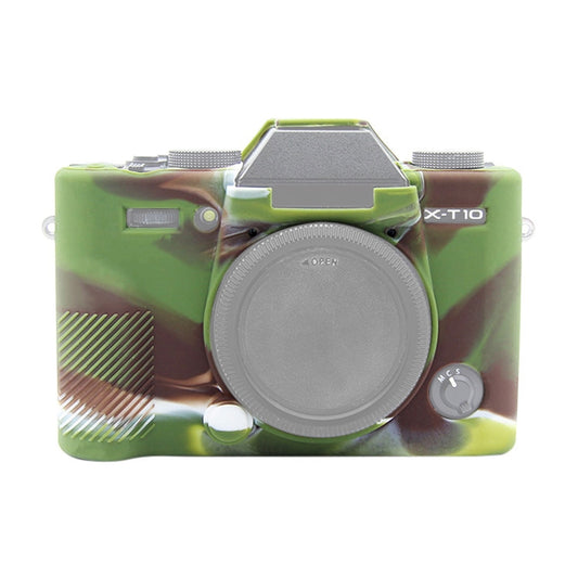 PULUZ Soft Silicone Protective Case for FUJIFILM XT10(Camouflage) by PULUZ