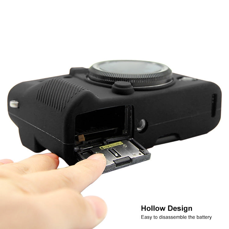 PULUZ Soft Silicone Protective Case for FUJIFILM XT10(Black) by PULUZ