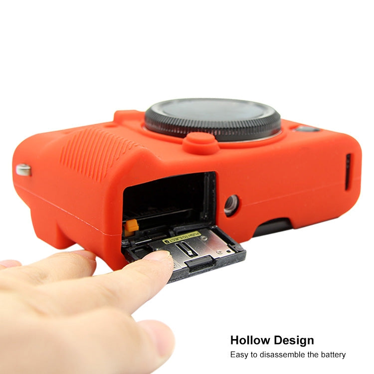 PULUZ Soft Silicone Protective Case for FUJIFILM XT10(Red) by PULUZ