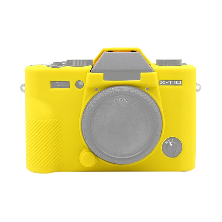PULUZ Soft Silicone Protective Case for FUJIFILM XT10(Yellow) by PULUZ
