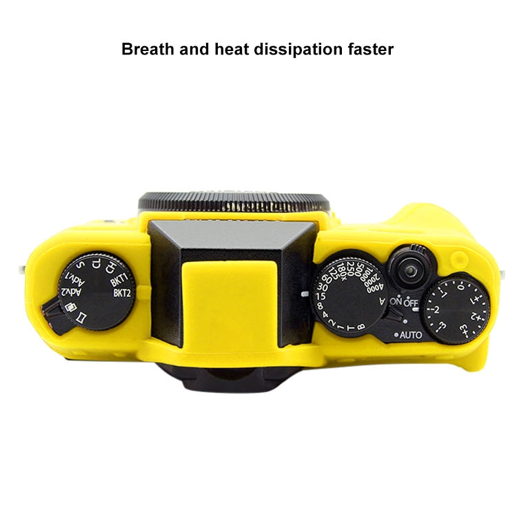 PULUZ Soft Silicone Protective Case for FUJIFILM XT10(Yellow) by PULUZ
