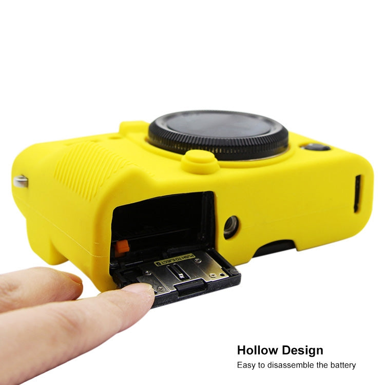 PULUZ Soft Silicone Protective Case for FUJIFILM XT10(Yellow) by PULUZ