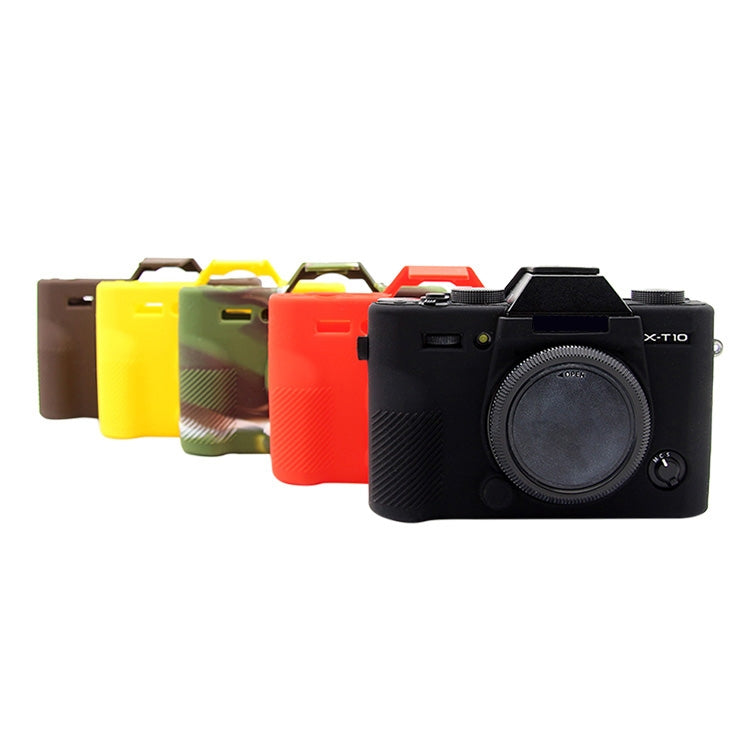 PULUZ Soft Silicone Protective Case for FUJIFILM XT10(Yellow) by PULUZ