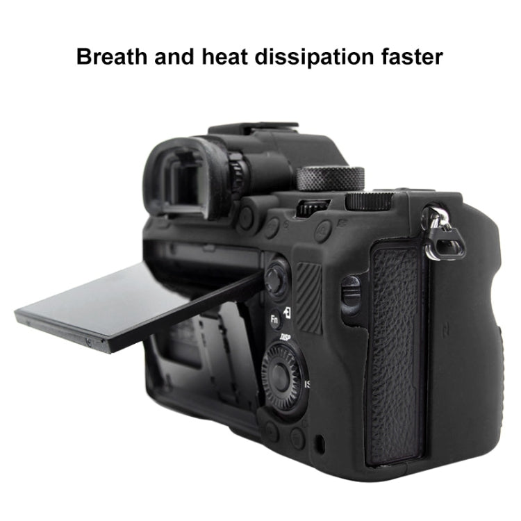 PULUZ Soft Silicone Protective Case for Sony A9 (ILCE-9) / A7 III/ A7R III(Black) by PULUZ
