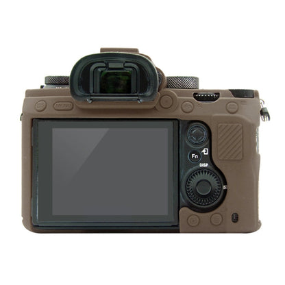 PULUZ Soft Silicone Protective Case for Sony A9 (ILCE-9) / A7 III/ A7R III(Coffee) by PULUZ