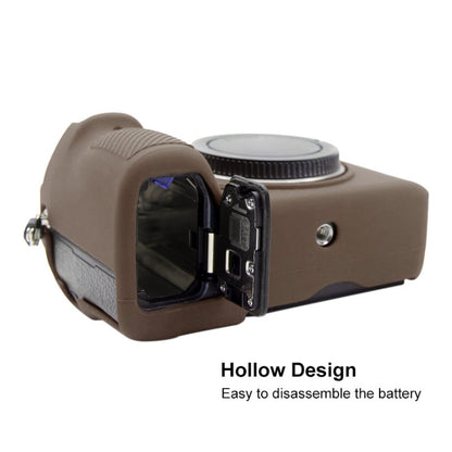 PULUZ Soft Silicone Protective Case for Sony A9 (ILCE-9) / A7 III/ A7R III(Coffee) by PULUZ