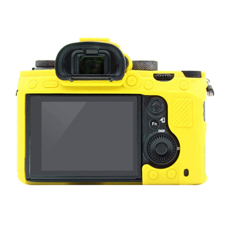PULUZ Soft Silicone Protective Case for Sony A9 (ILCE-9) / A7 III/ A7R III(Yellow) by PULUZ