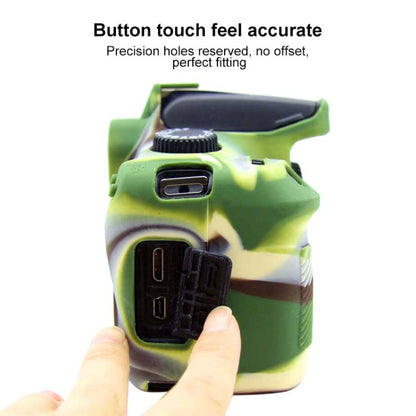 PULUZ Soft Silicone Protective Case for Canon EOS 3000D / 4000D(Camouflage) by PULUZ