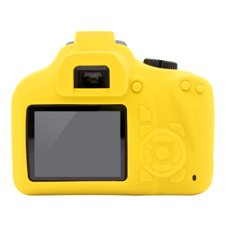 PULUZ Soft Silicone Protective Case for Canon EOS 3000D / 4000D(Yellow) by PULUZ