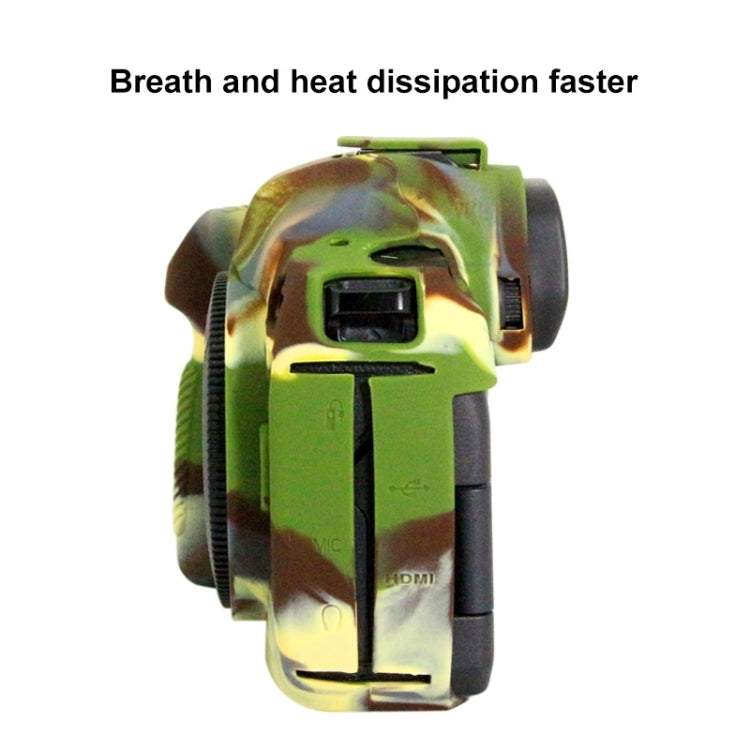 PULUZ Soft Silicone Protective Case for Canon EOS R(Camouflage) by PULUZ