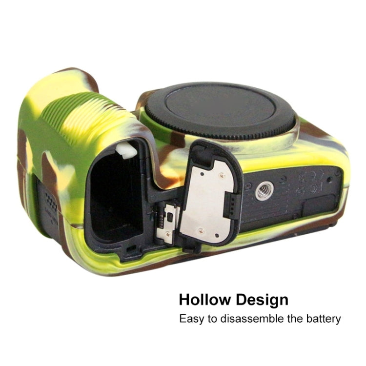 PULUZ Soft Silicone Protective Case for Canon EOS R(Camouflage) by PULUZ