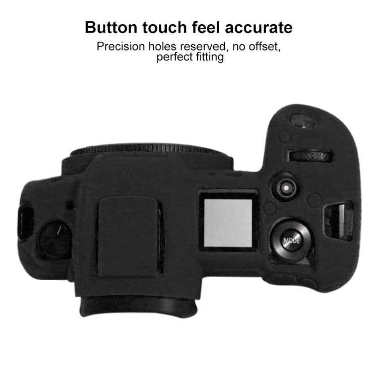 PULUZ Soft Silicone Protective Case for Canon EOS R(Black) by PULUZ