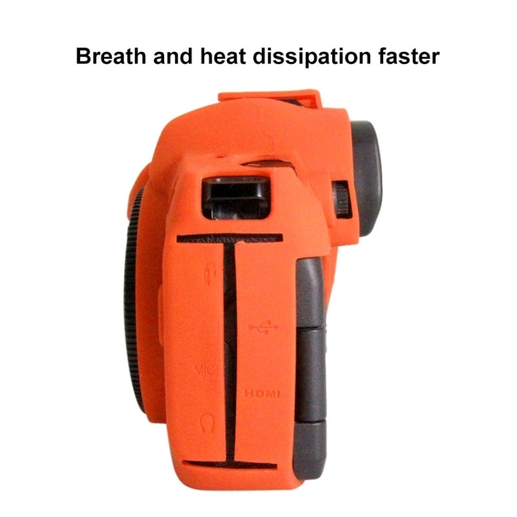 PULUZ Soft Silicone Protective Case for Canon EOS R(Orange) by PULUZ