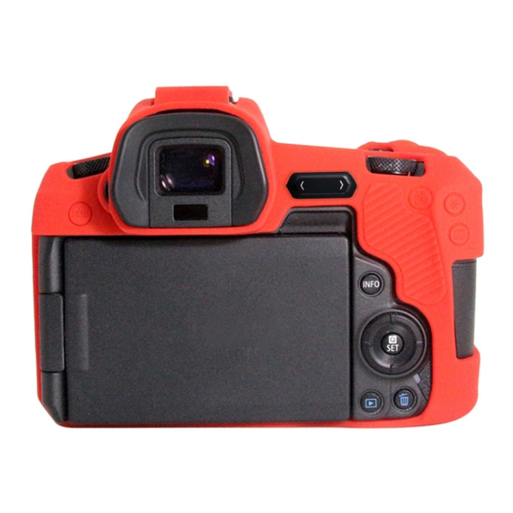 PULUZ Soft Silicone Protective Case for Canon EOS R(Red) by PULUZ