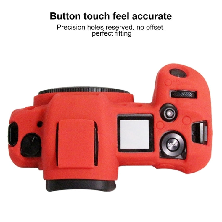 PULUZ Soft Silicone Protective Case for Canon EOS R(Red) by PULUZ