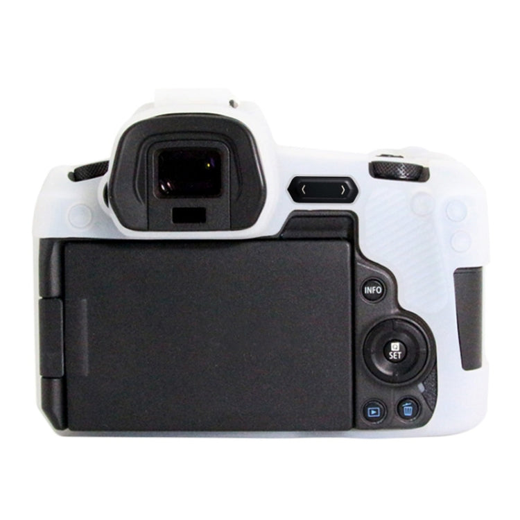 PULUZ Soft Silicone Protective Case for Canon EOS R(White) by PULUZ