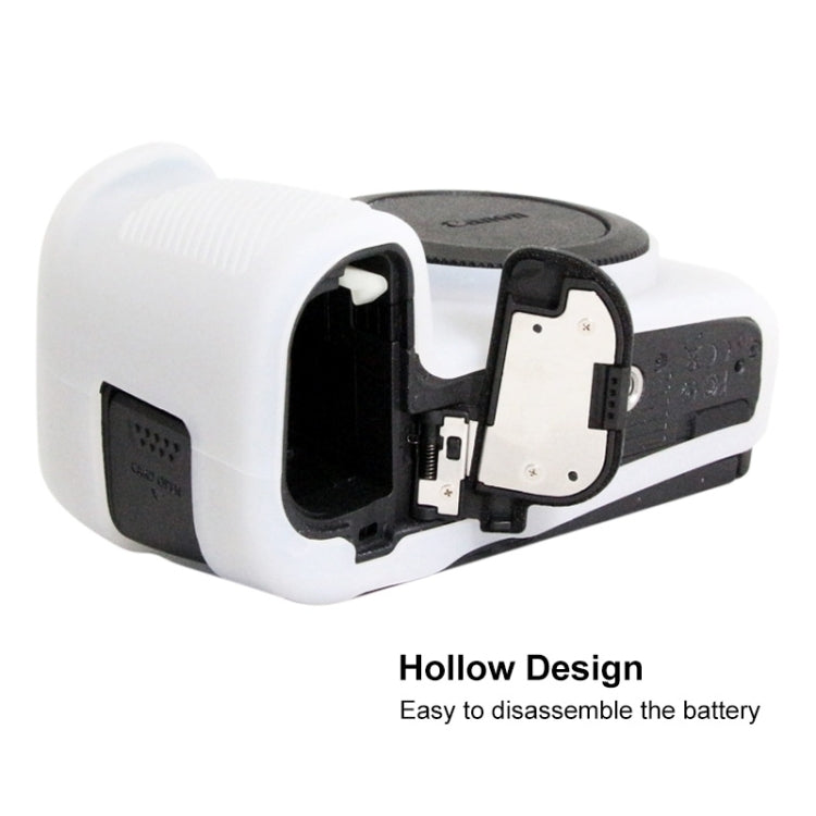 PULUZ Soft Silicone Protective Case for Canon EOS R(White) by PULUZ