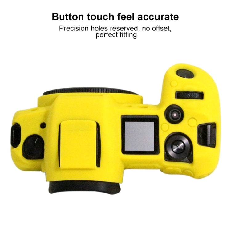 PULUZ Soft Silicone Protective Case for Canon EOS R(Yellow) by PULUZ