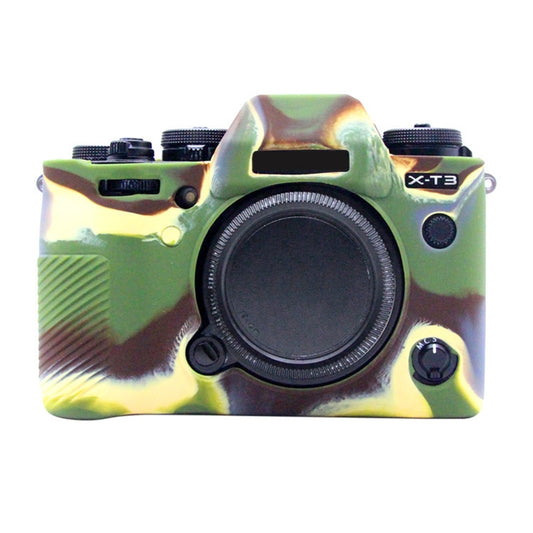 PULUZ Soft Silicone Protective Case for FUJIFILM XT3(Camouflage) by PULUZ