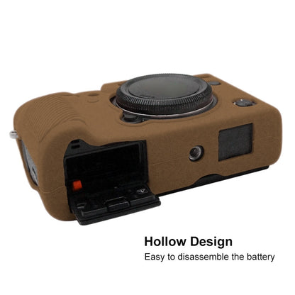 PULUZ Soft Silicone Protective Case for FUJIFILM XT3(Coffee) by PULUZ