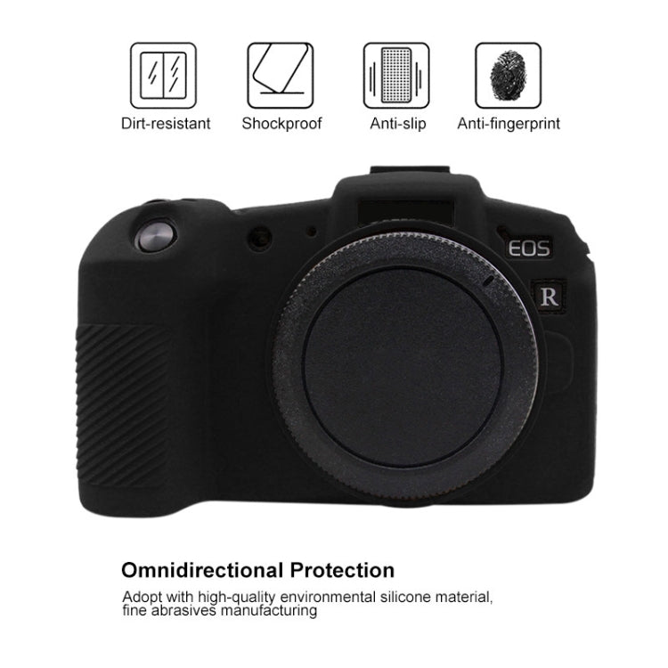 PULUZ Soft Silicone Protective Case for Canon EOS RP(Black) by PULUZ