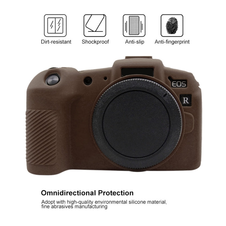 PULUZ Soft Silicone Protective Case for Canon EOS RP(Coffee) by PULUZ