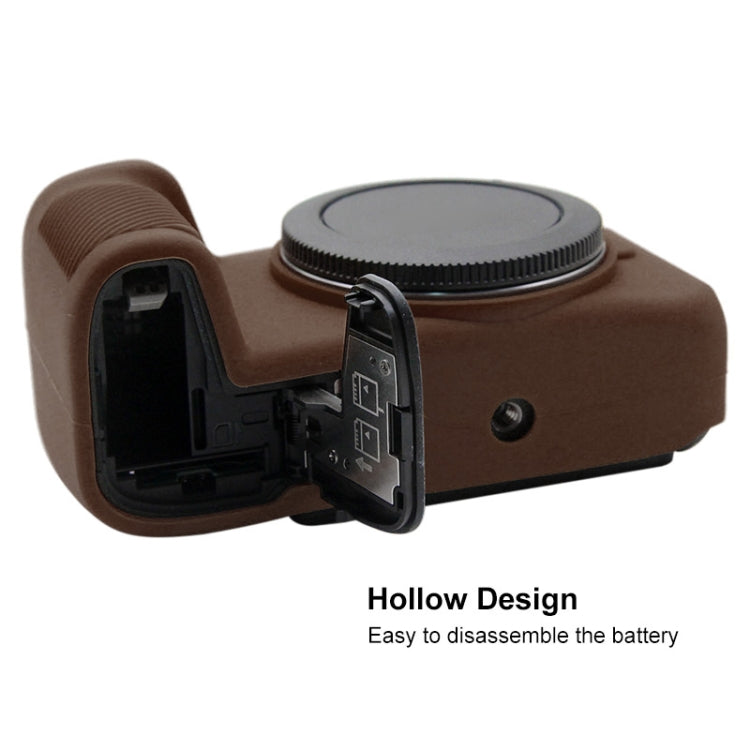 PULUZ Soft Silicone Protective Case for Canon EOS RP(Coffee) by PULUZ