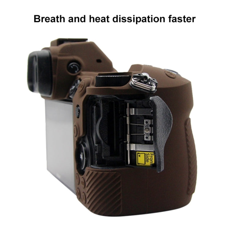 PULUZ Soft Silicone Protective Case for Nikon Z6 / Z7(Coffee) by PULUZ