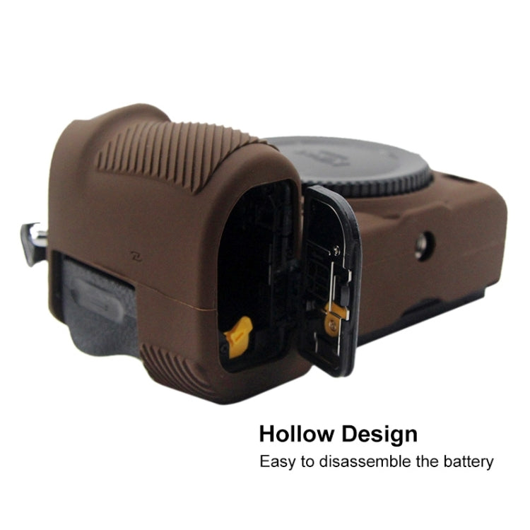 PULUZ Soft Silicone Protective Case for Nikon Z6 / Z7(Coffee) by PULUZ