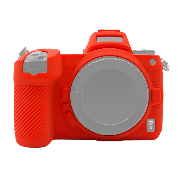 PULUZ Soft Silicone Protective Case for Nikon Z6 / Z7(Red) by PULUZ
