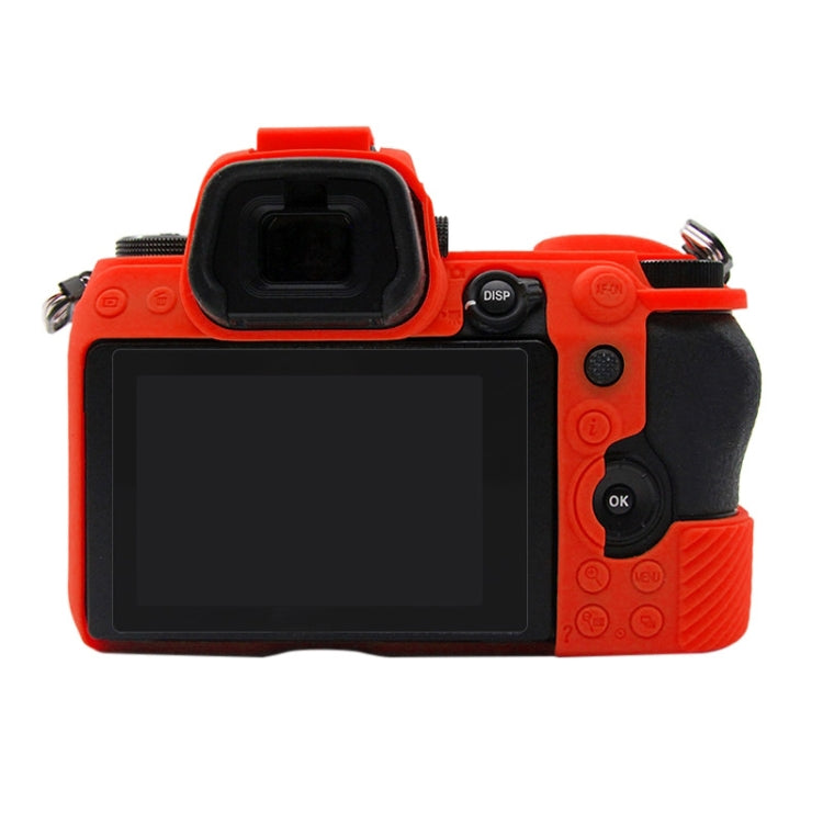 PULUZ Soft Silicone Protective Case for Nikon Z6 / Z7(Red) by PULUZ
